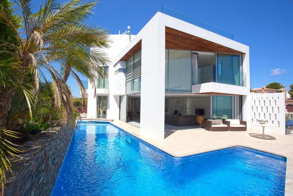 Swimming pool of House or chalet for sale in Jávea / Xàbia  with Air Conditioner, Heating and Private garden