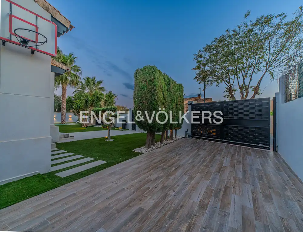 Terraza de Casa o chalet en venta en Mutxamel con Aire acondicionado, Calefacción y Jardín privado