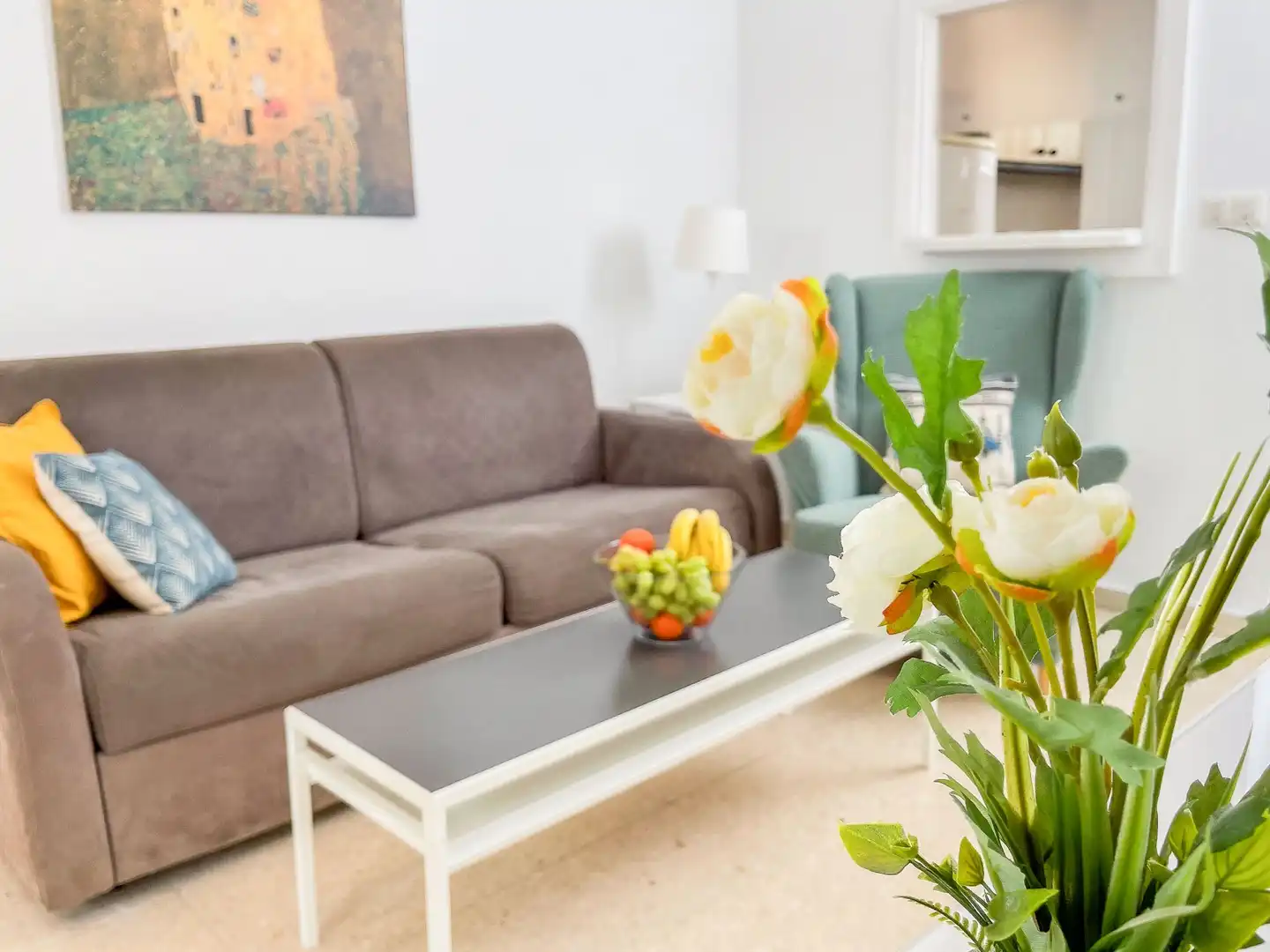 Sala de estar de Piso en venta en Fuengirola con Aire acondicionado