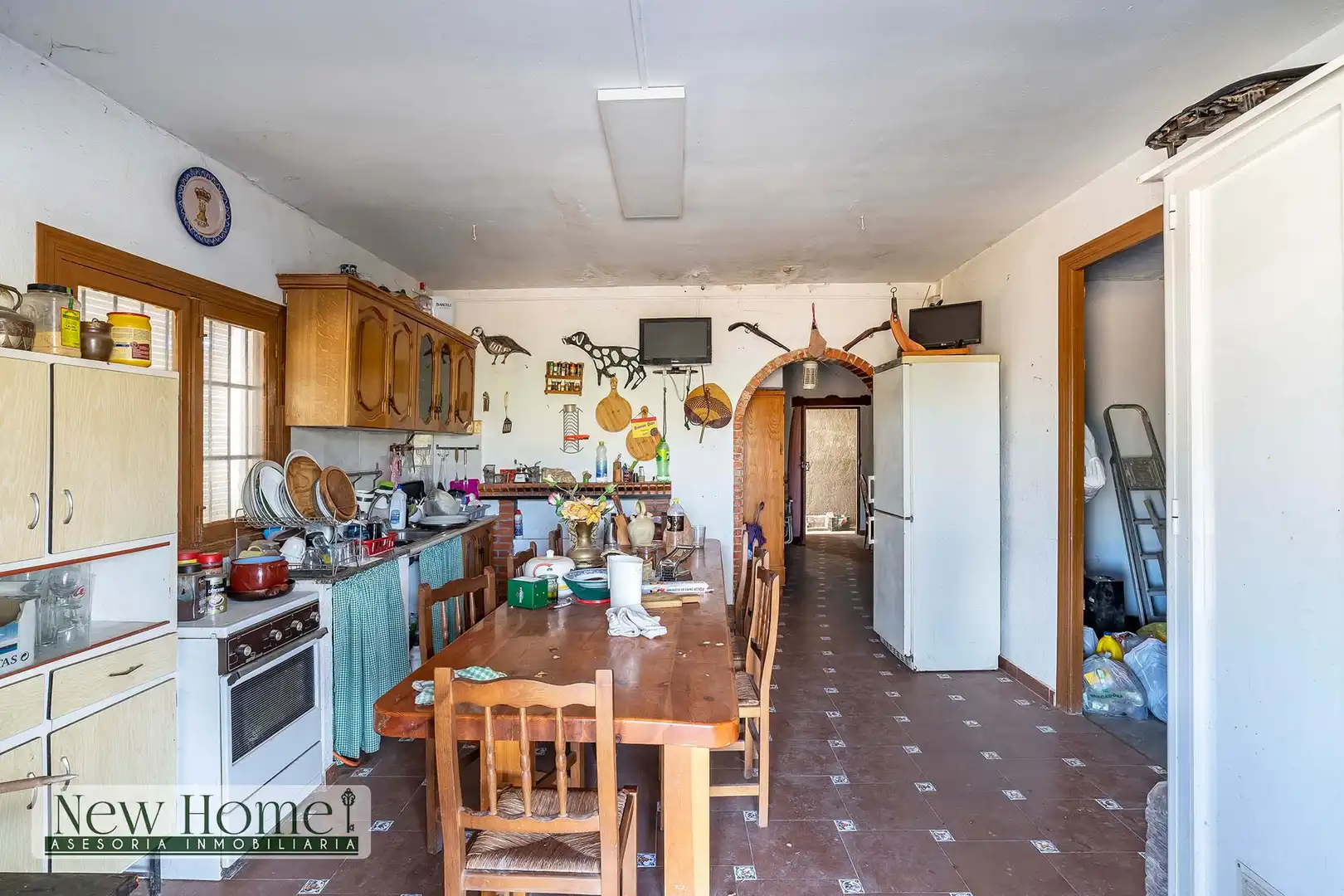 Cocina de Finca rústica en venta en Ugíjar