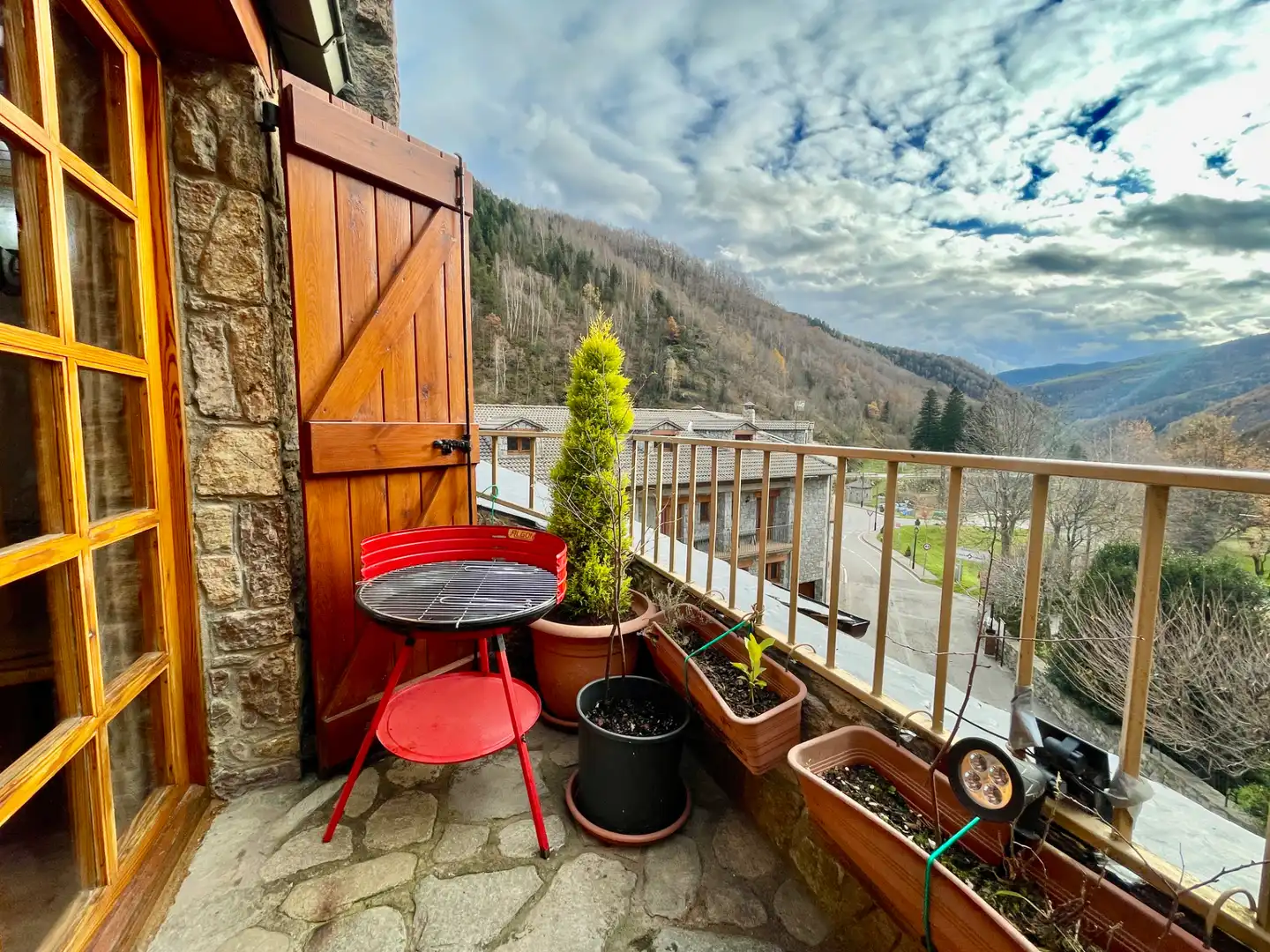 Terraza de Ático en venta en Setcases con Calefacción, Terraza y Amueblado