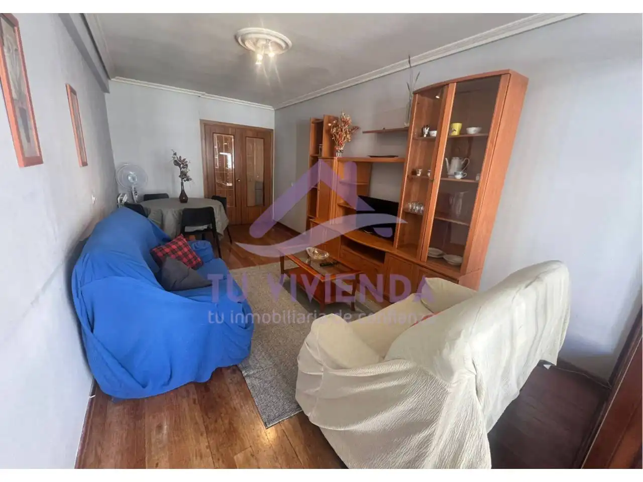 Wohnzimmer von Wohnung zur Miete in Valladolid mit Heizung und Möbliert