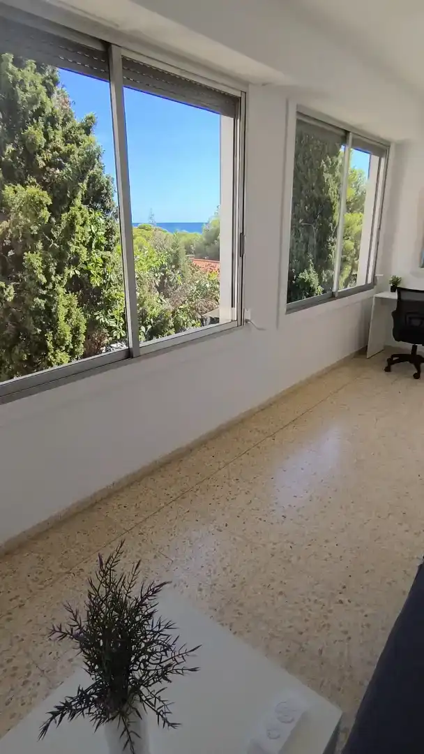 Terrassa de Apartament de lloguer en Oropesa del Mar / Orpesa amb Aire condicionat, Moblat i Forn