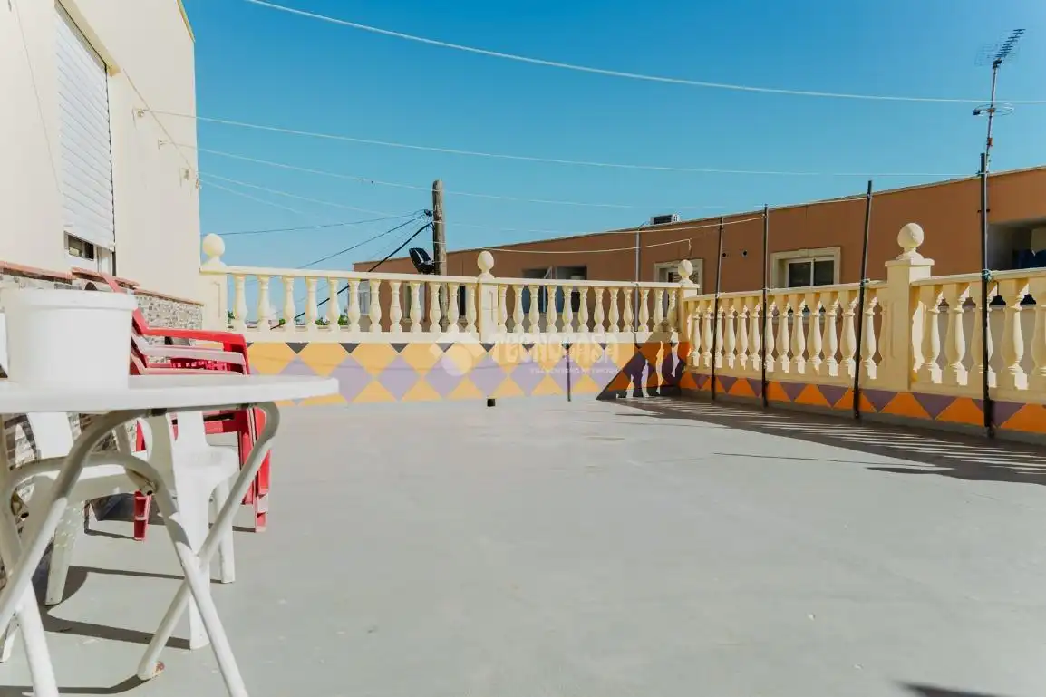 Terraza de Casa adosada en venta en Rioja
