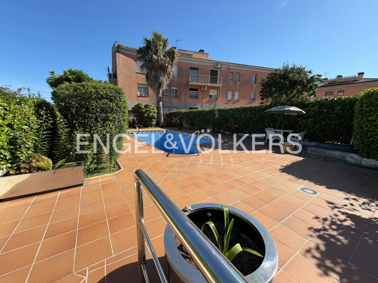 Terraza de Apartamento en venta en Pineda de Mar con Calefacción, Jardín privado y Trastero