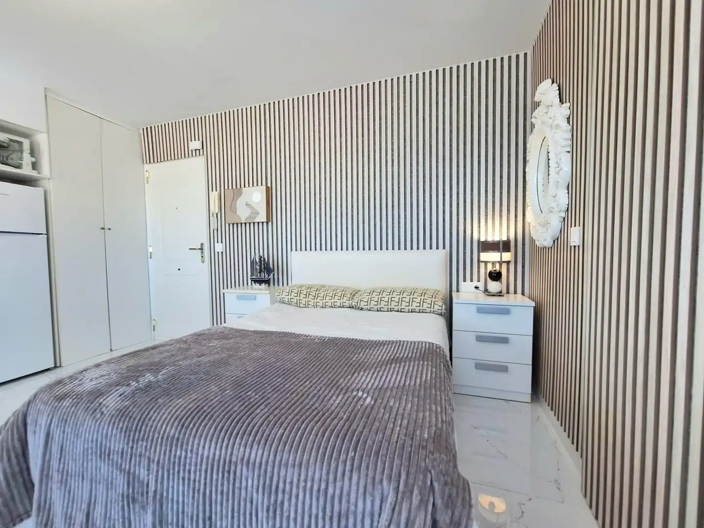 Schlafzimmer von Wohnung zum Verkauf in Torrevieja mit Klimaanlage und Möbliert