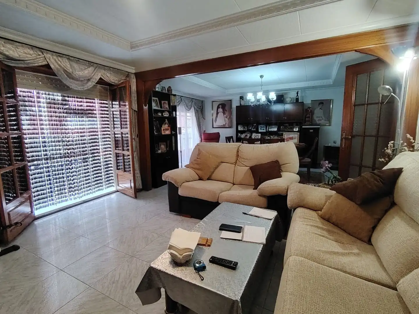 Sala de estar de Piso en venta en Crevillent con Aire acondicionado y Balcón