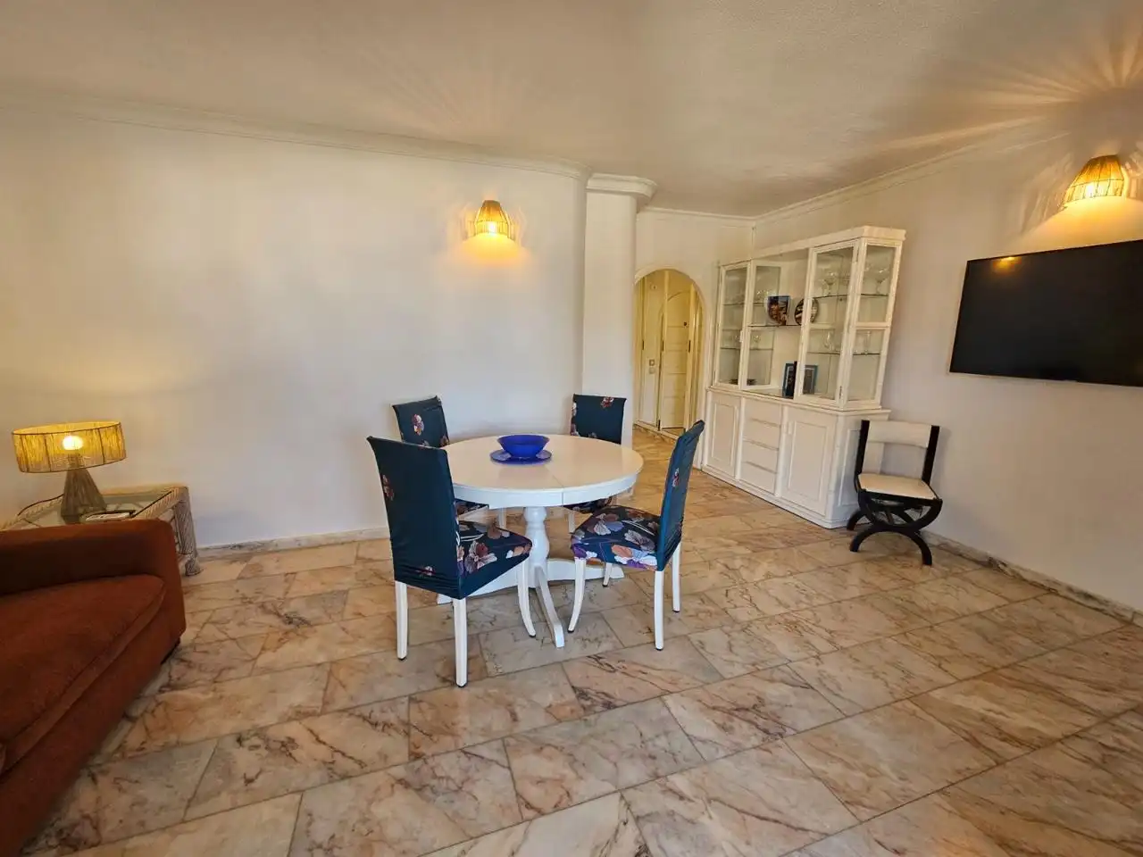 Dining room of Ground floor for rent in Mogán  with Air Conditioner, Terrace and Furnished