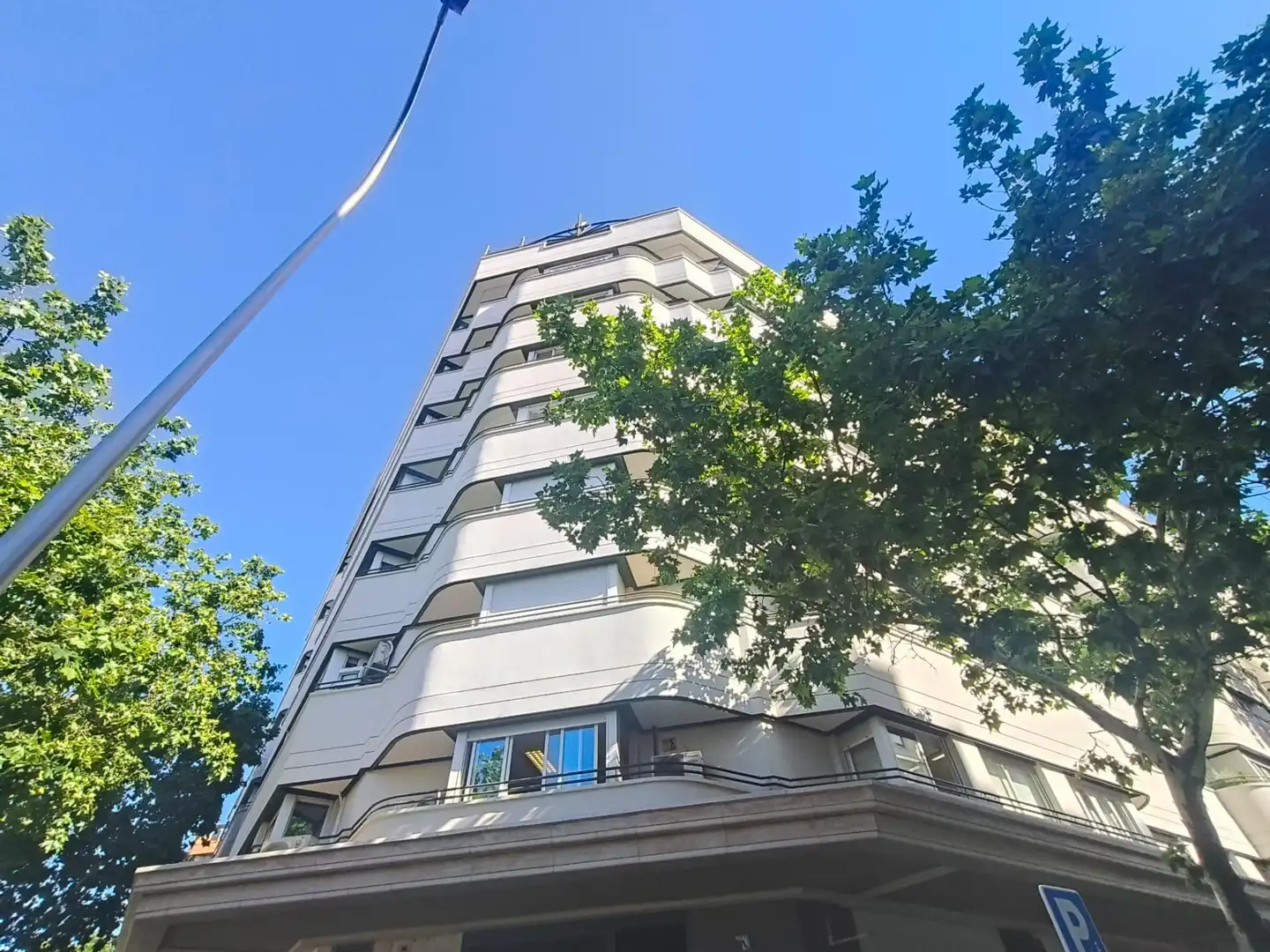 Vista exterior de Pis de lloguer en Madrid amb Calefacció i Traster
