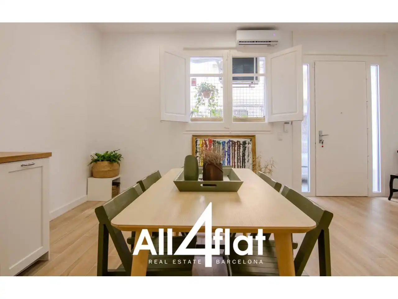 Wohnung zur Miete in Barcelona mit Klimaanlage, Parkett und Möbliert