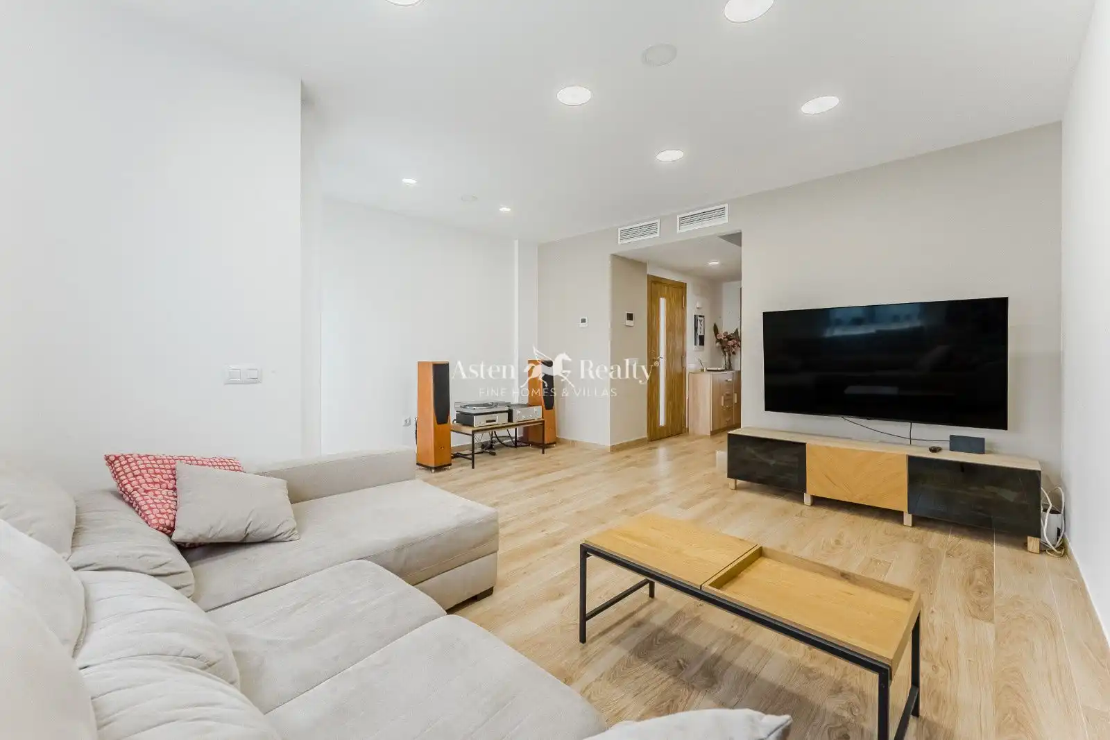 Sala de estar de Casa adosada en venta en Arona con Aire acondicionado, Jardín privado y Terraza