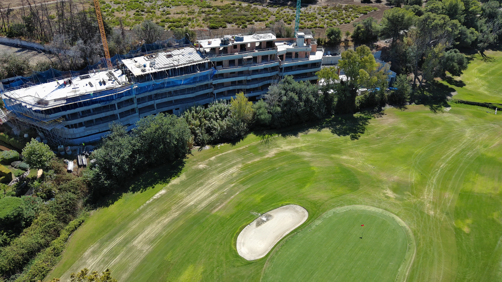 Vista exterior de Apartament en venda en Marbella amb Aire condicionat, Terrassa i Piscina
