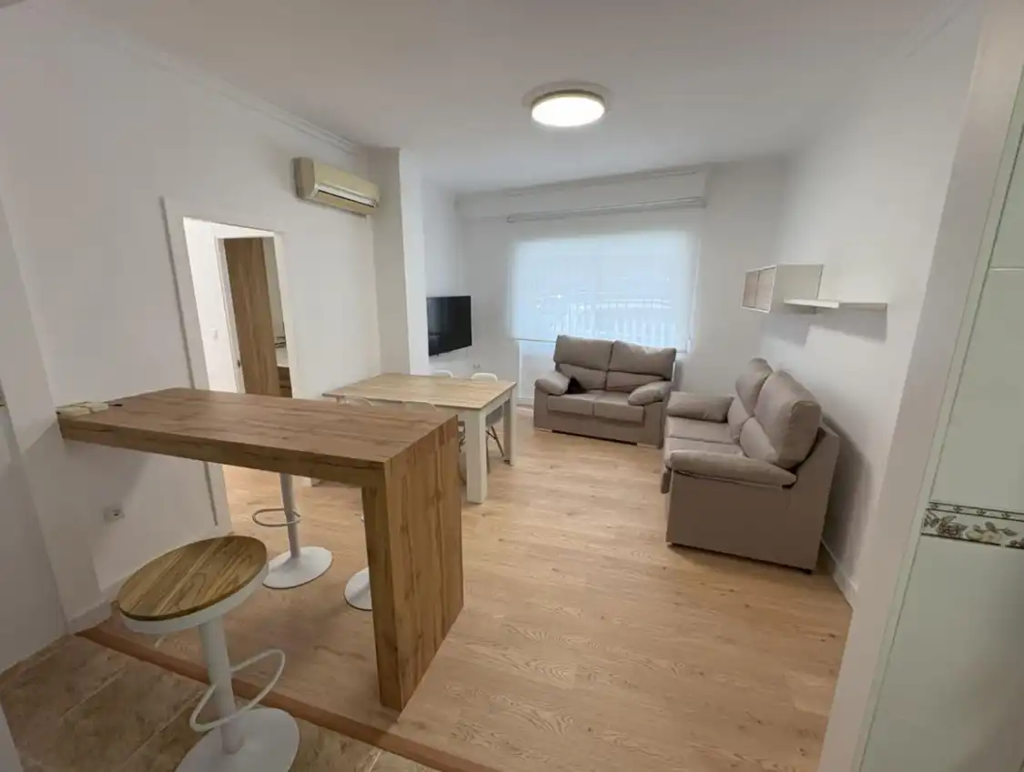 Living room of Flat for rent in Sagunto / Sagunt  with Air Conditioner, Furnished and Oven