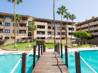 Exterior view of Flat for sale in Adeje  with Terrace, Swimming Pool and Alarm