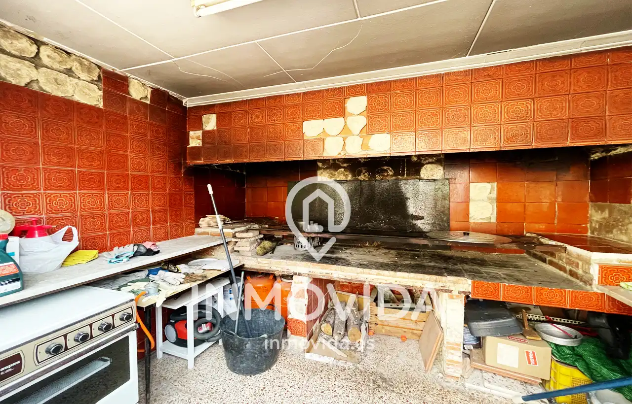 Cuina de Casa o xalet en venda en Xàtiva amb Terrassa, Traster i Piscina