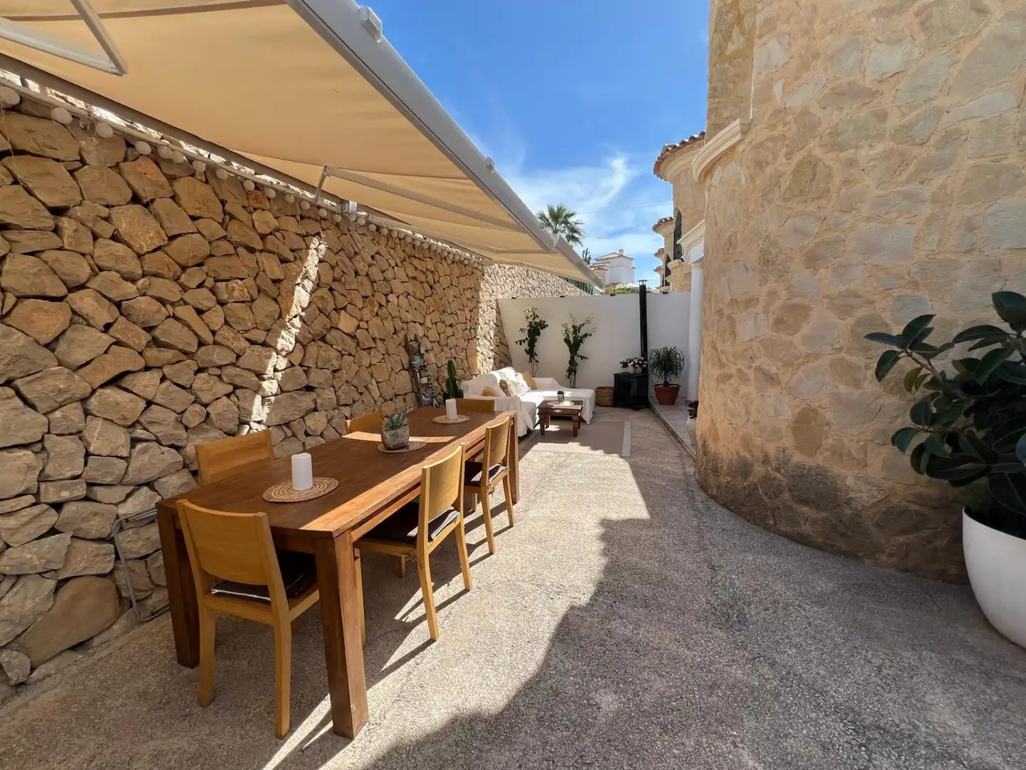 Terrace of Detached homes for sale in El Campello  with Air Conditioner, Private garden and Balcony