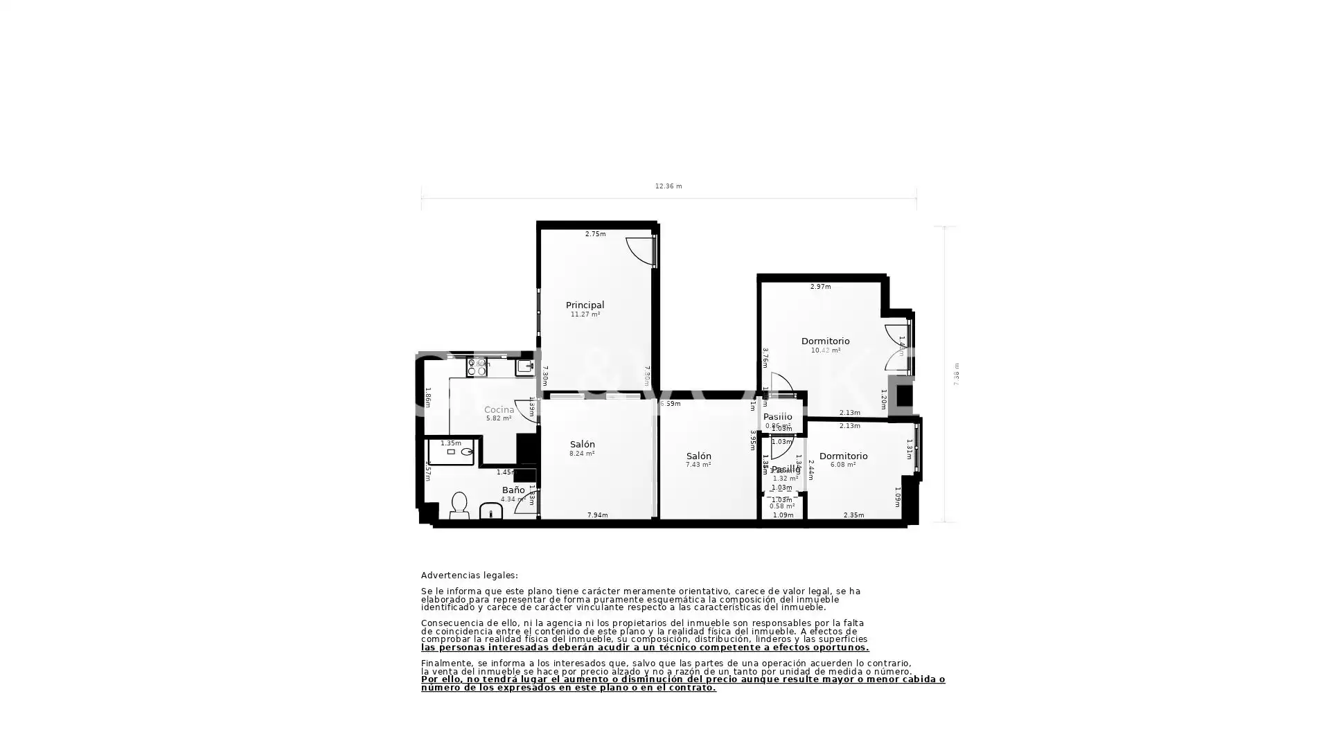 Wohnung zum Verkauf in Madrid mit Klimaanlage, Heizung und Balkon