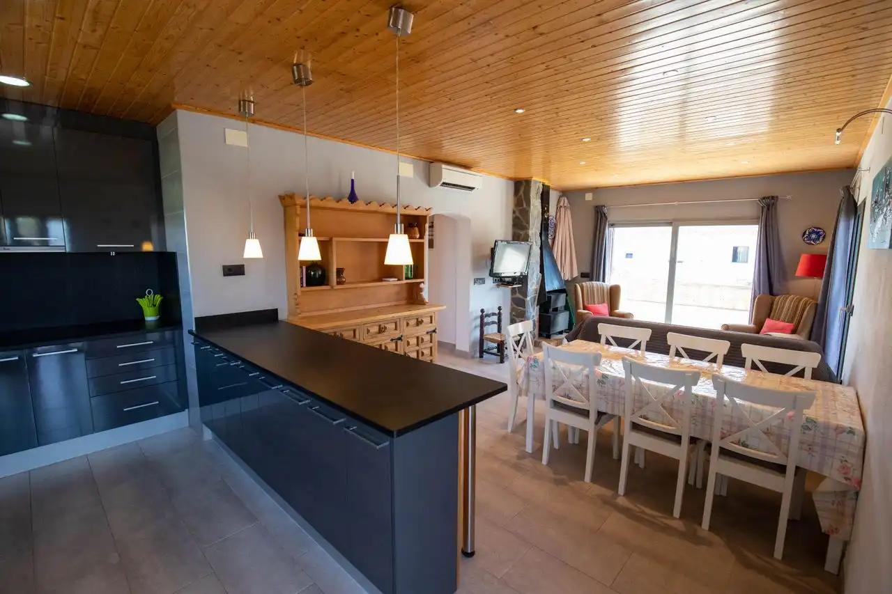 Küche von Haus oder Chalet zum Verkauf in L'Escala mit Klimaanlage, Terrasse und Möbliert