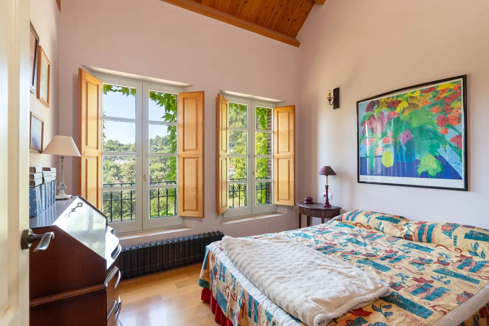 Schlafzimmer von Haus oder Chalet zum Verkauf in Matadepera mit Privatgarten und Schwimmbad