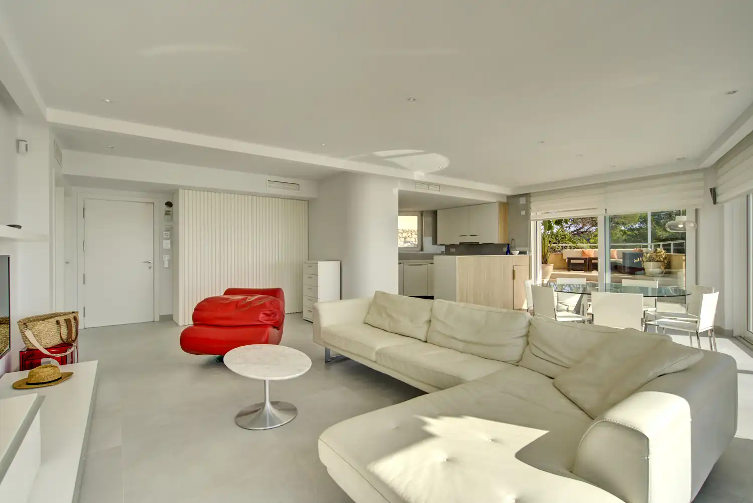 Sala d'estar de Pis en venda en Eivissa amb Aire condicionat i Jardí privat