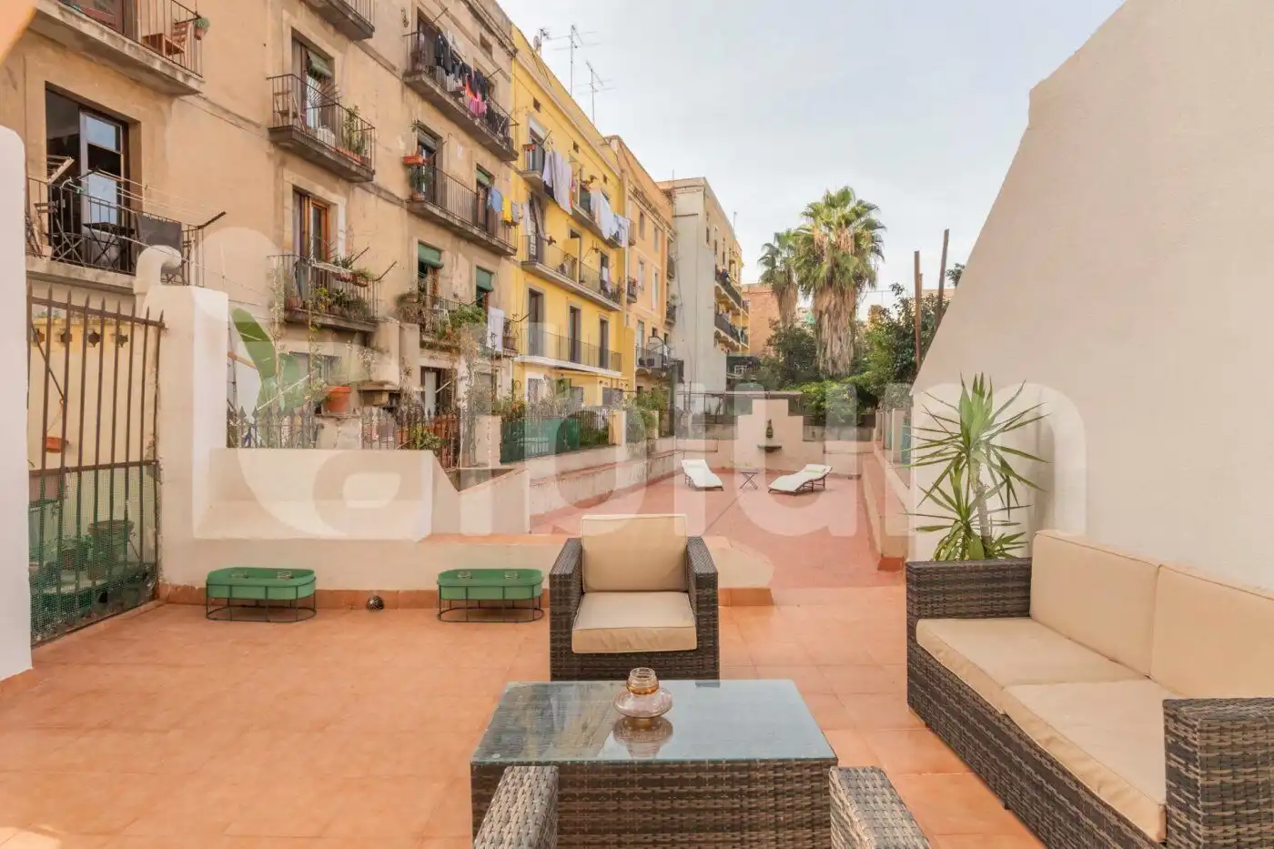Terrasse von Wohnung zum Verkauf in Barcelona mit Klimaanlage und Terrasse