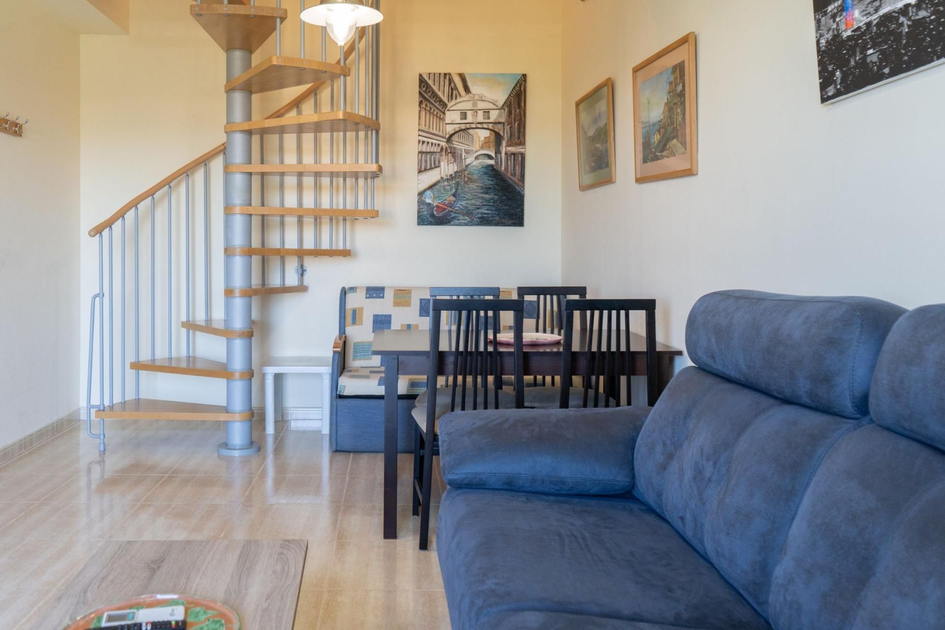 Living room of Flat for sale in Deltebre  with Balcony and Community pool