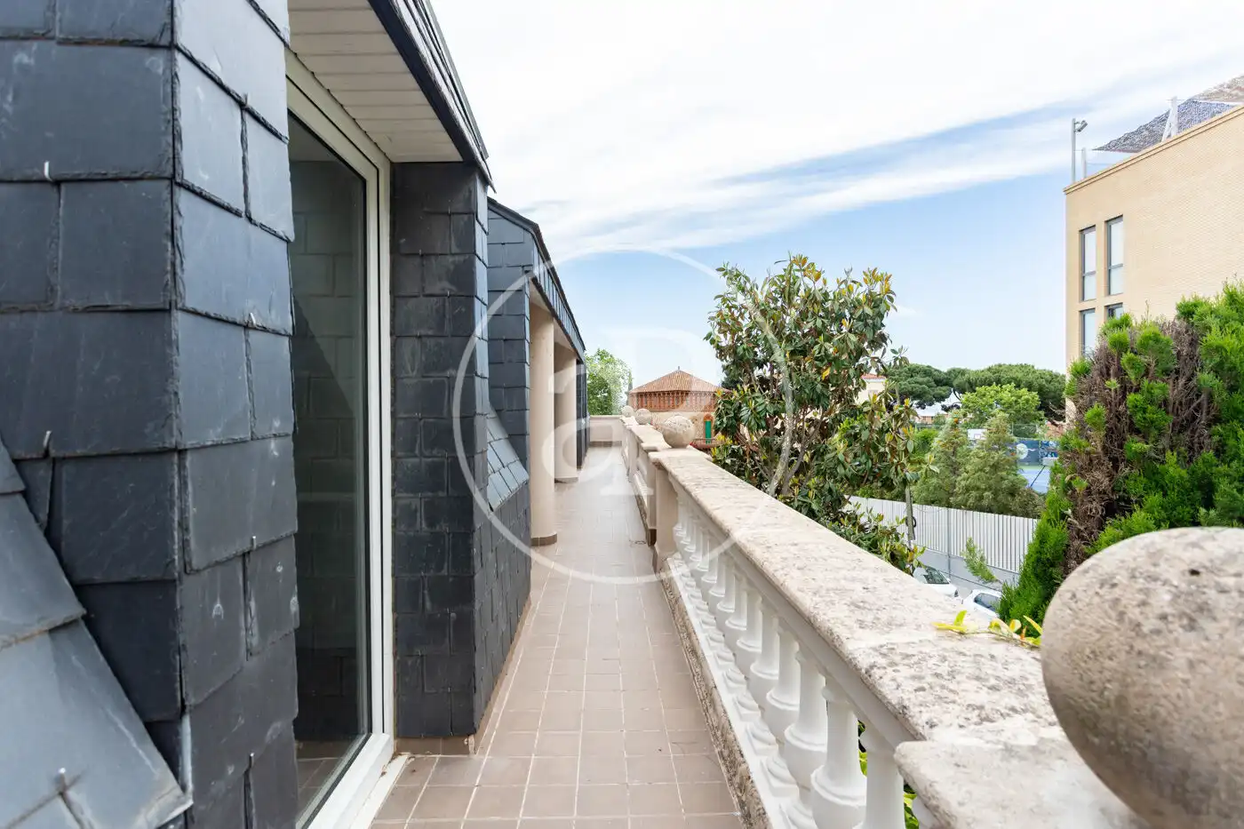 Terraza de Casa o chalet de alquiler en Barcelona con Aire acondicionado, Calefacción y Terraza