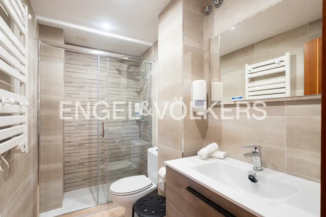 Baño de Ático de alquiler en Encamp con Calefacción, Parquet y Amueblado