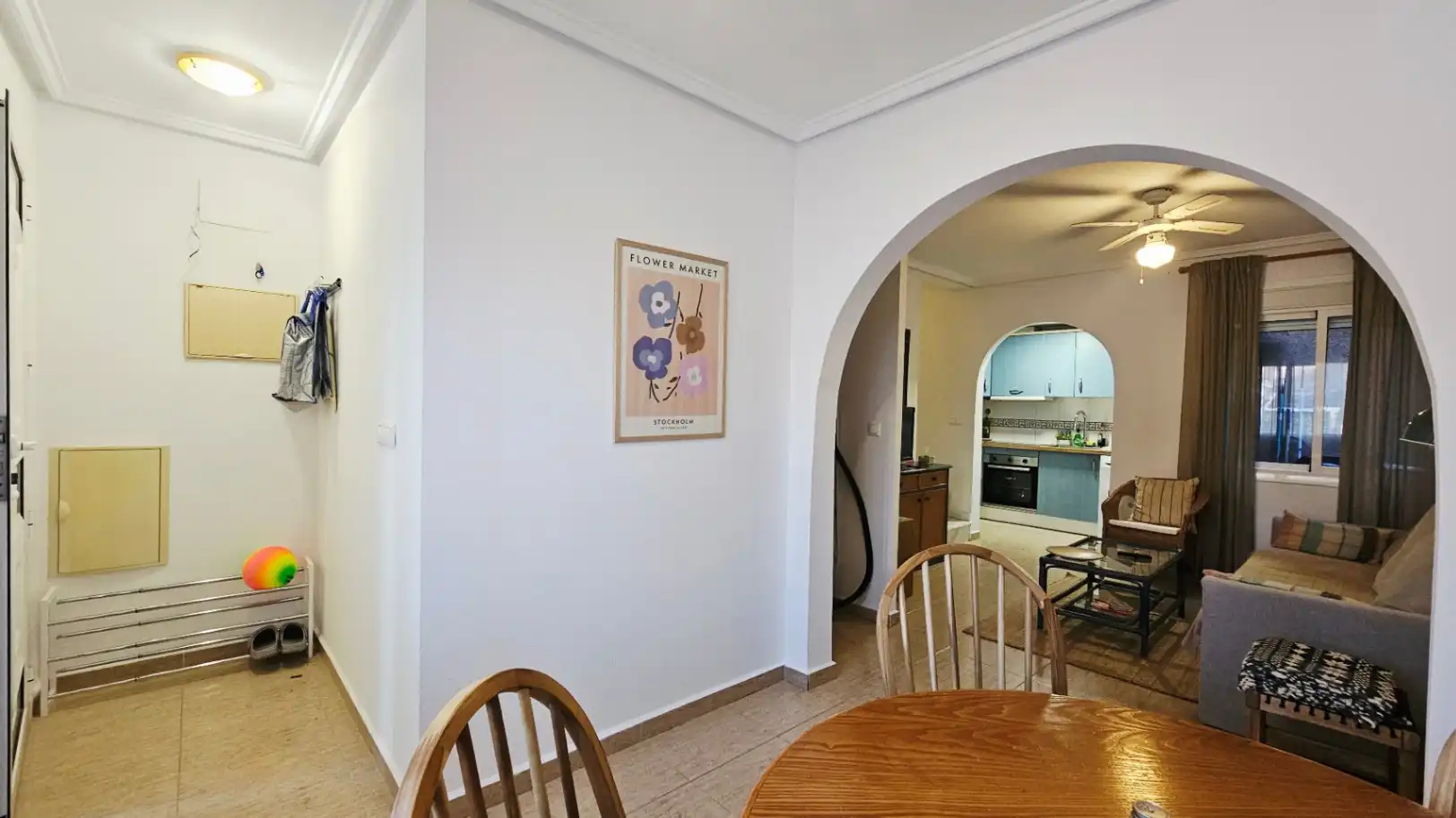 Comedor de Dúplex de alquiler en Santa Pola con Aire acondicionado, Calefacción y Terraza