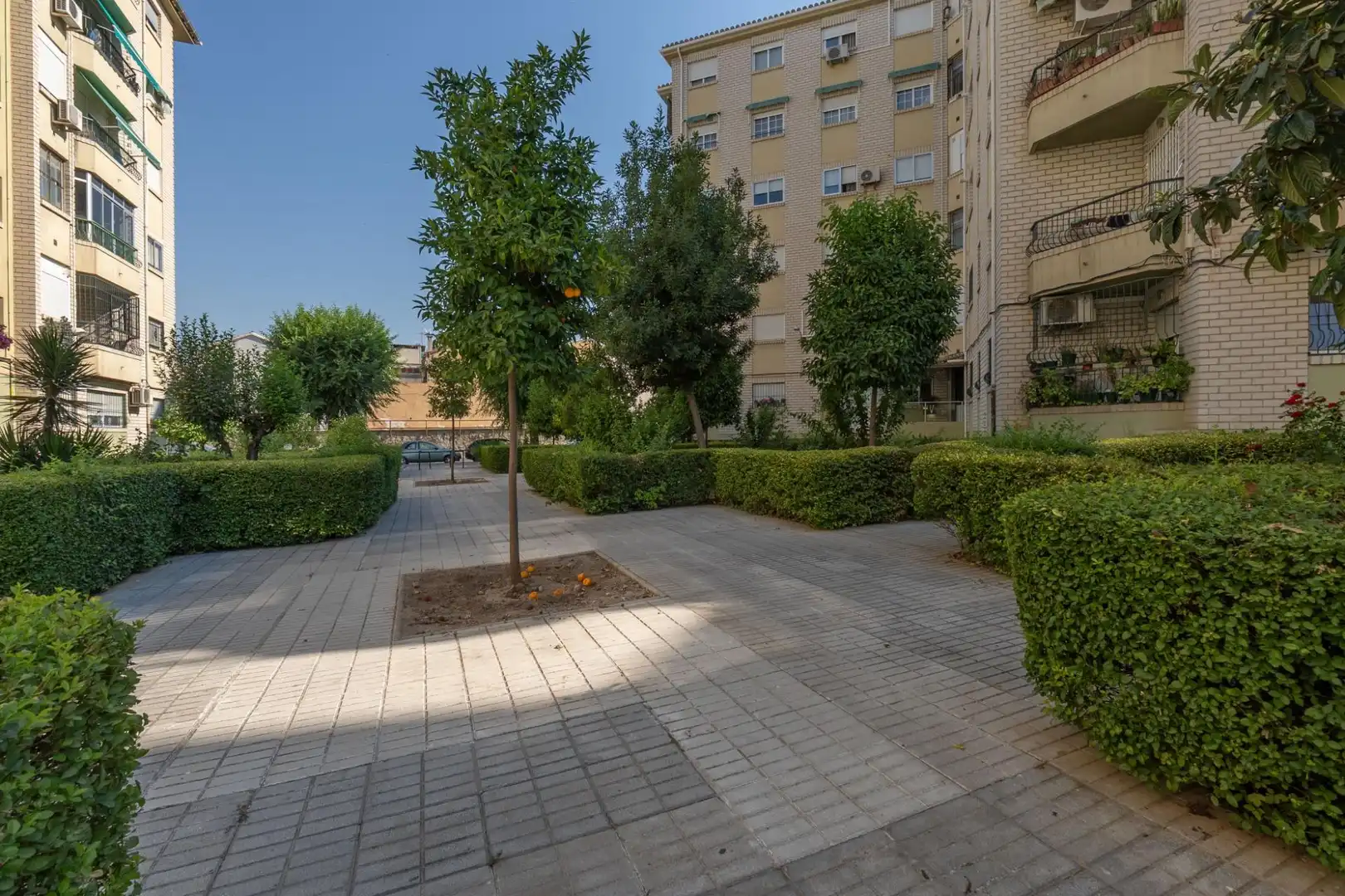 Exterior view of Flat for sale in Granada  with Air Conditioner, Terrace and Alarm