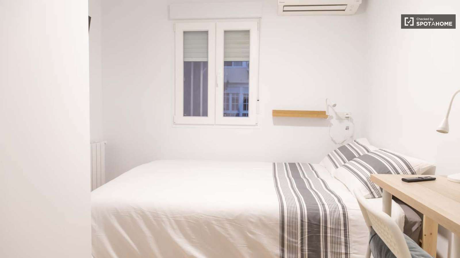 Dormitori de Pis per a compartir en  Madrid Capital amb Aire condicionat, Calefacció i Terrassa