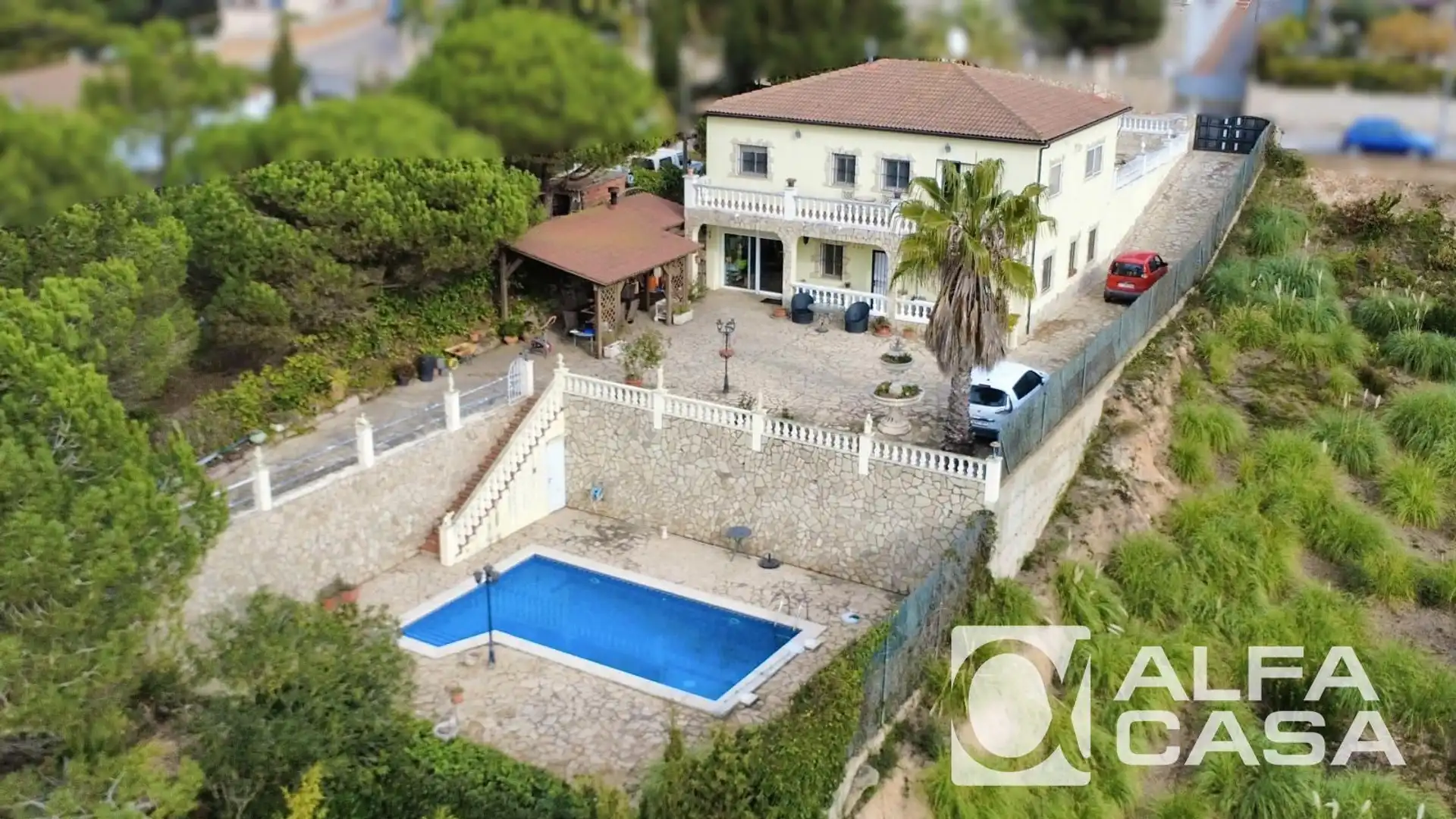 Exterior view of Houses for sale in Lloret de Mar  with Air Conditioner, Heating and Terrace