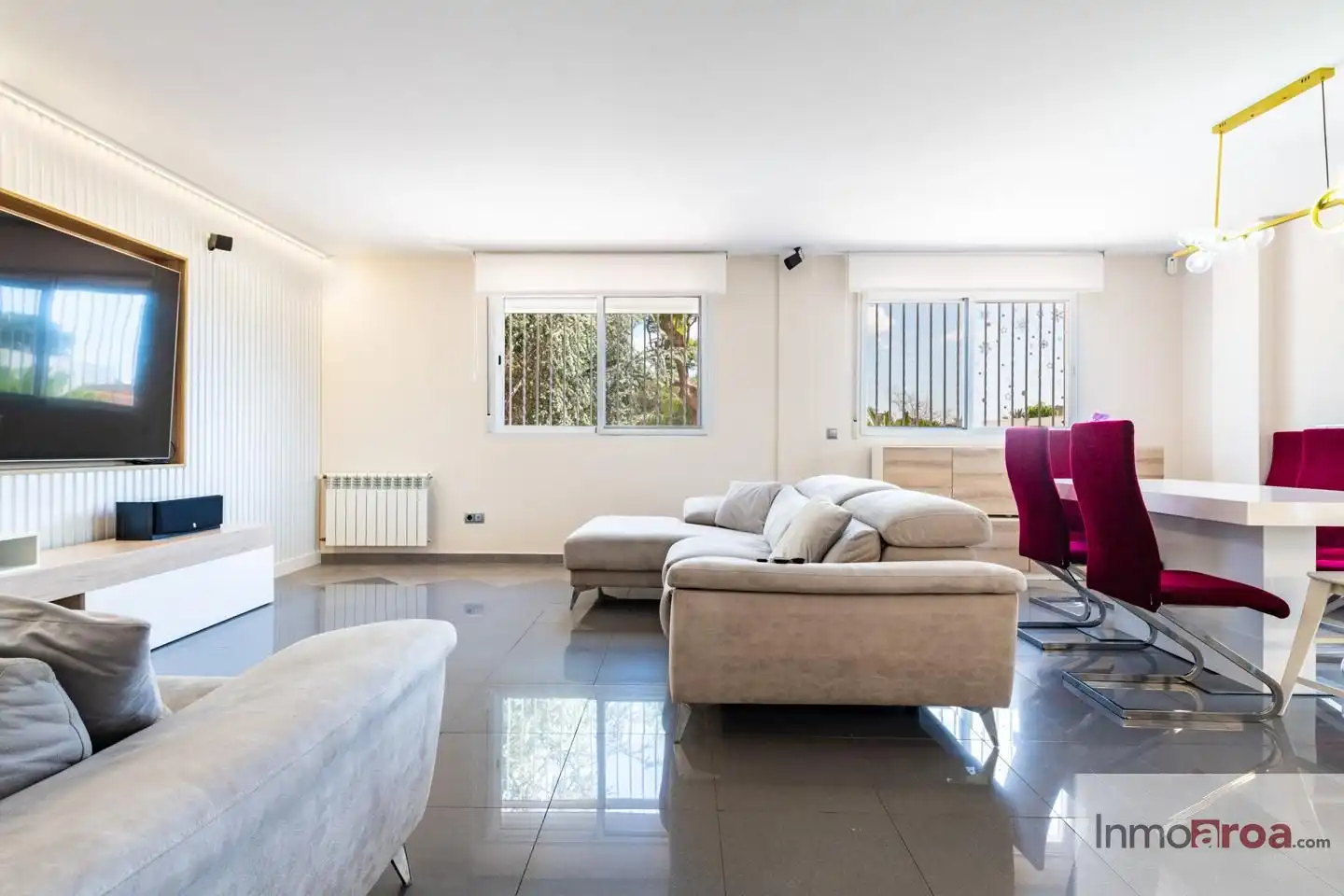Sala de estar de Casa o chalet en venta en Bétera con Aire acondicionado, Calefacción y Terraza