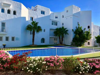 Exterior view of Apartment for sale in Sant Josep de sa Talaia  with Air Conditioner, Swimming Pool and Balcony