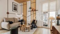 Living room of Apartment to rent in  Barcelona Capital  with Air Conditioner, Heating and Terrace