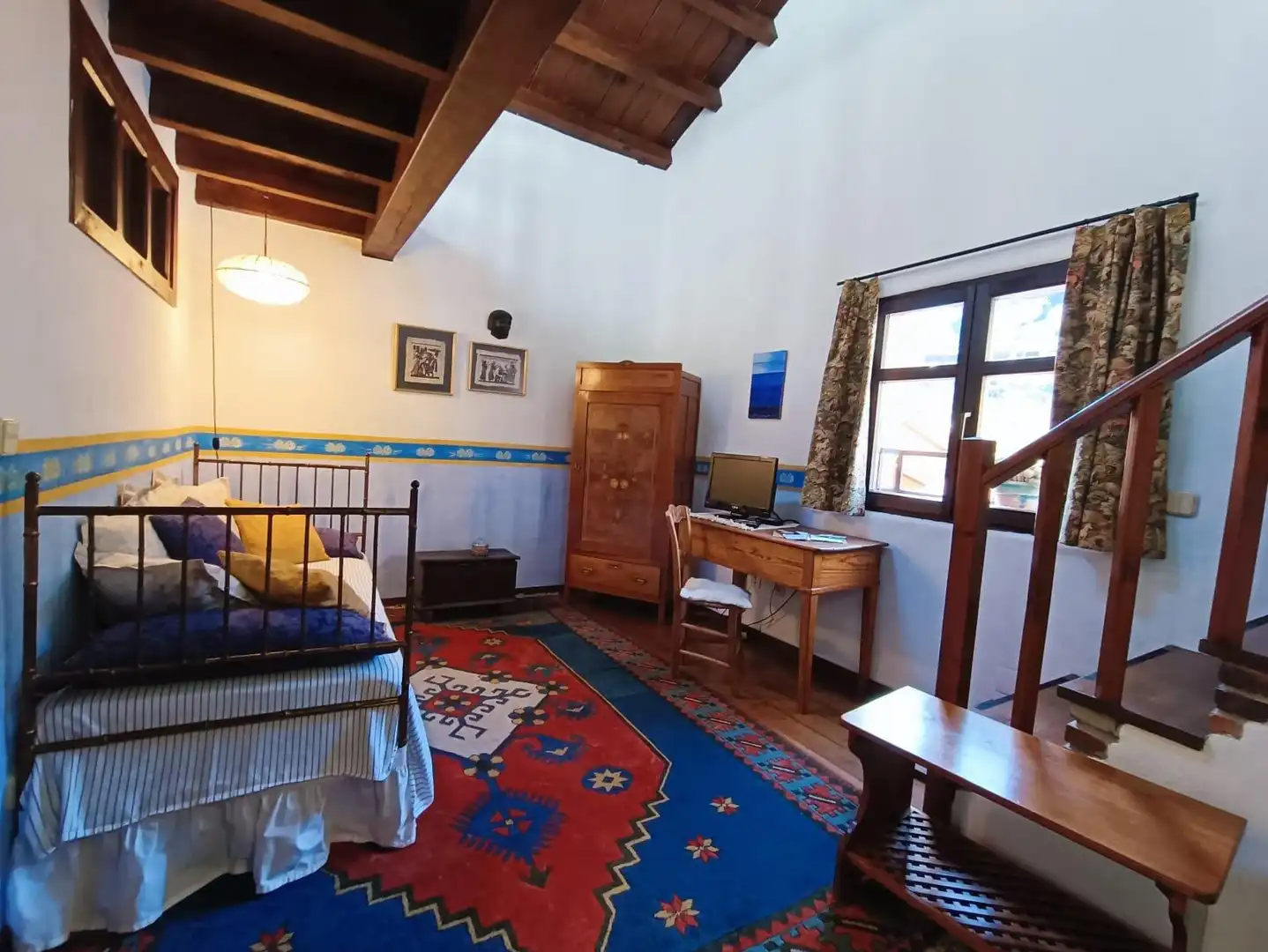 Bedroom of Country homes for sale in Peñamellera Baja  with Heating, Private garden and Terrace