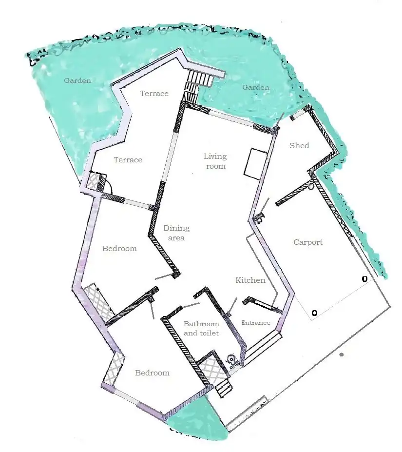 Finca rústica en venta en Moraira