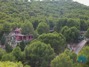 Vista exterior de Finca rústica en venta en María de Huerva con Jardín privado, Terraza y Amueblado