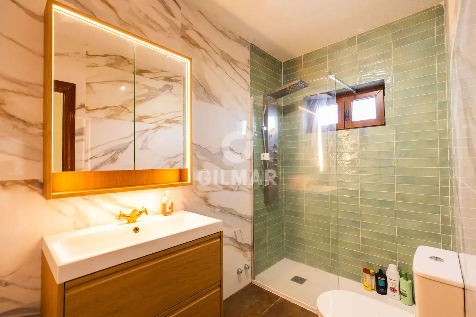 Baño de Casa o chalet en venta en Galapagar con Calefacción, Jardín privado y Piscina