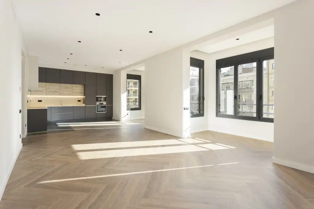 Sala d'estar de Apartament en venda en Barcelona amb Aire condicionat i Calefacció