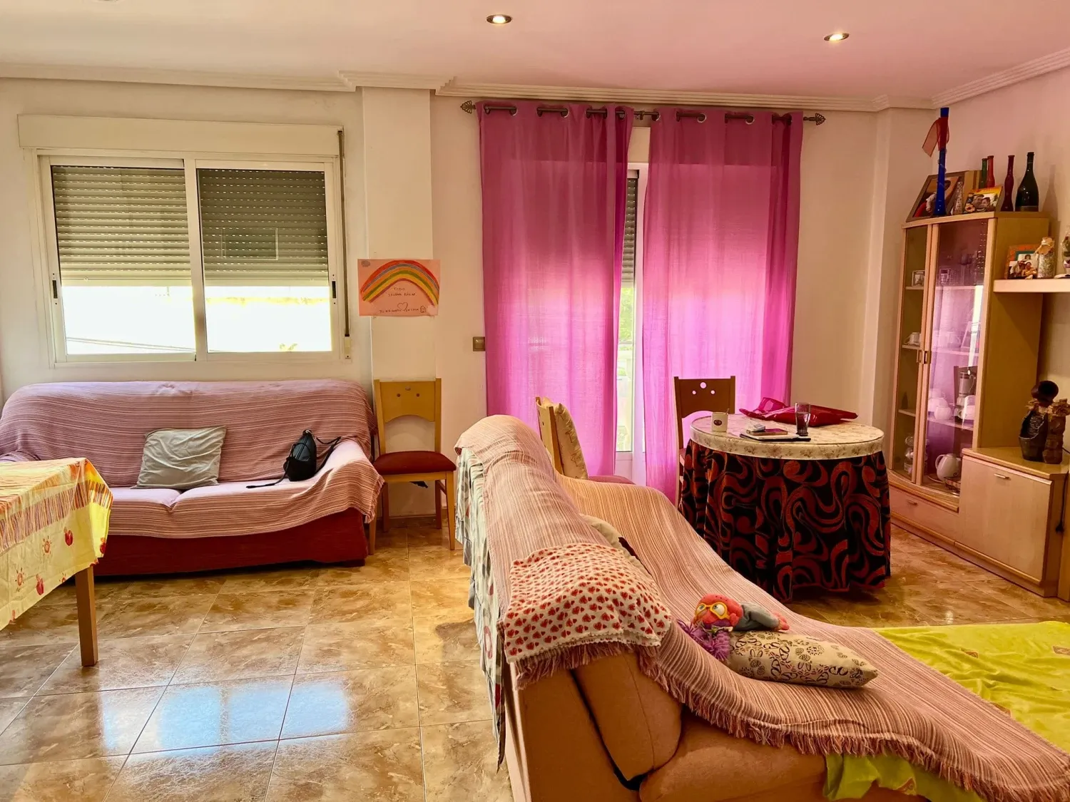Living room of Houses for sale in  Murcia Capital  with Air Conditioner, Heating and Terrace