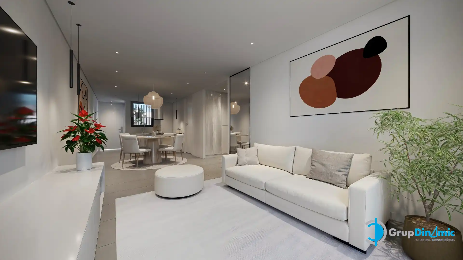 Sala de estar de Piso en venta en Palamós con Aire acondicionado, Calefacción y Terraza