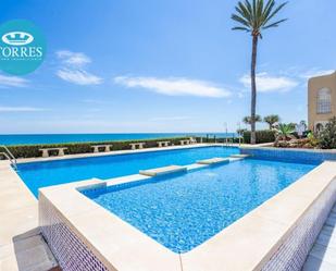 Swimming pool of Attic for sale in Estepona  with Air Conditioner, Terrace and Balcony