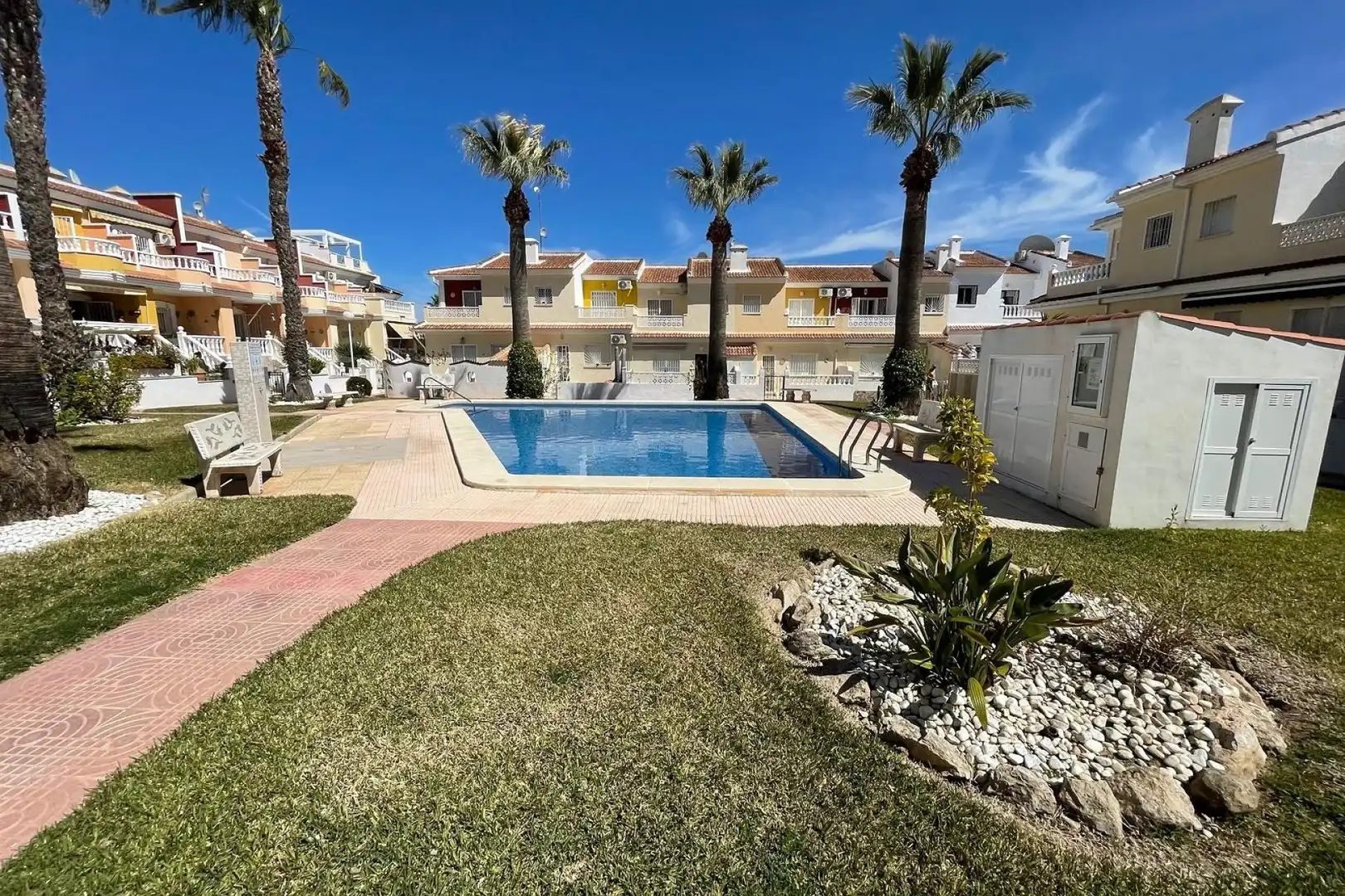 Piscina de Casa o xalet en venda en Rojales amb Aire condicionat, Calefacció i Terrassa