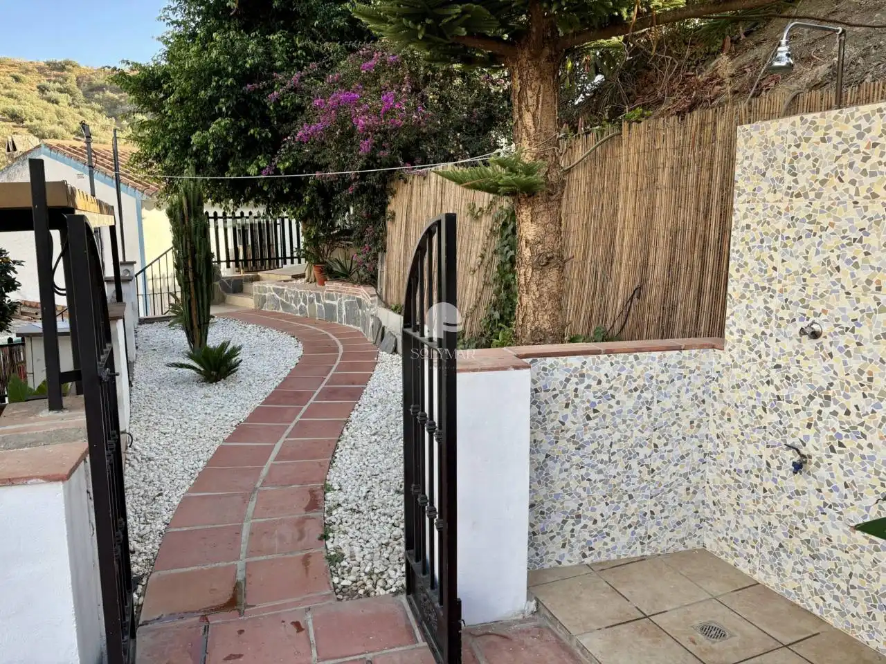 Jardín de Casa o chalet de alquiler en Canillas de Aceituno con Aire acondicionado, Calefacción y Jardín privado