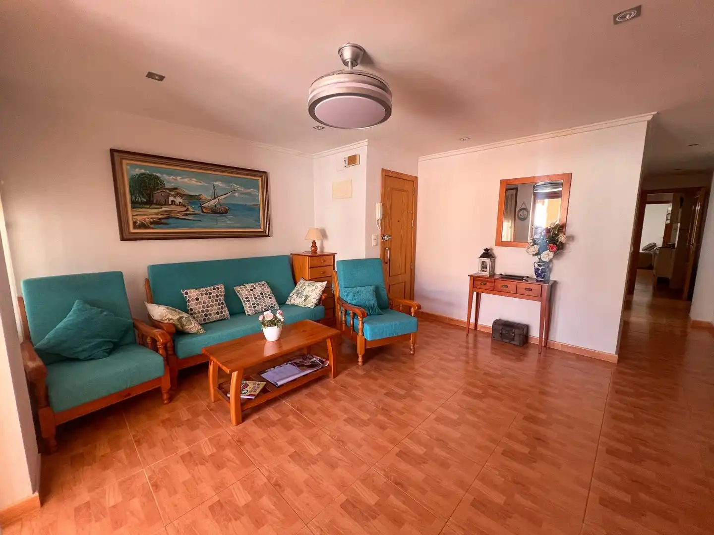 Sala de estar de Ático en venta en Guardamar del Segura con Terraza, Amueblado y Horno