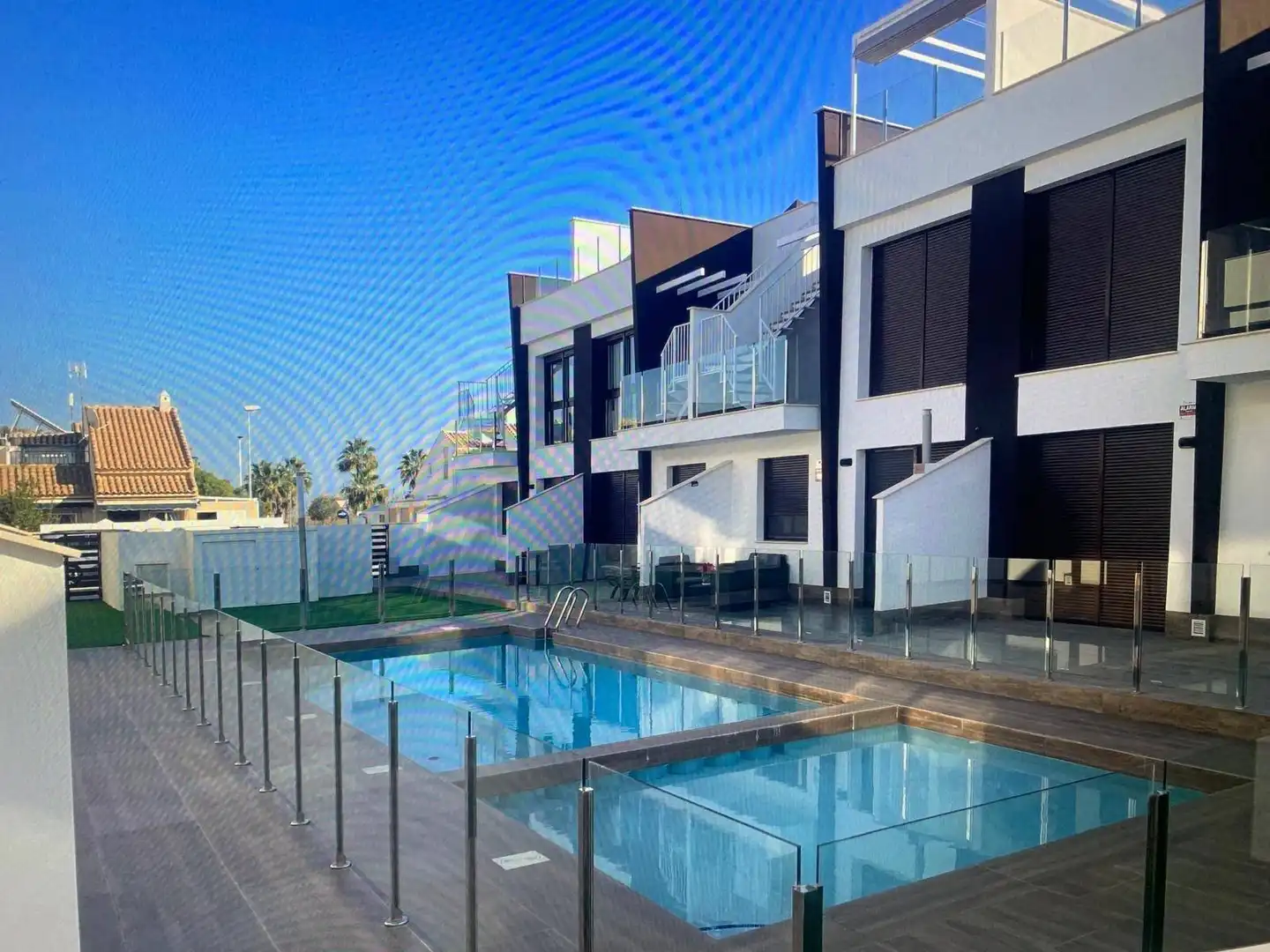 Piscina de Apartamento en venta en San Pedro del Pinatar