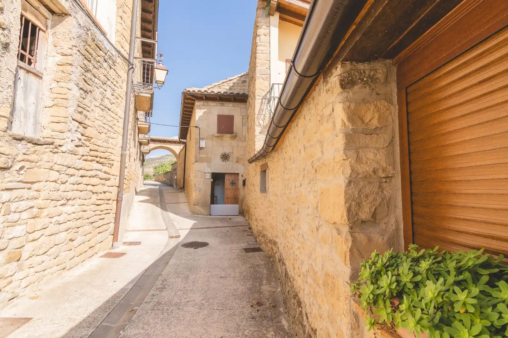 Vista exterior de Finca rústica en venta en Eslava con Jardín privado, Terraza y Trastero