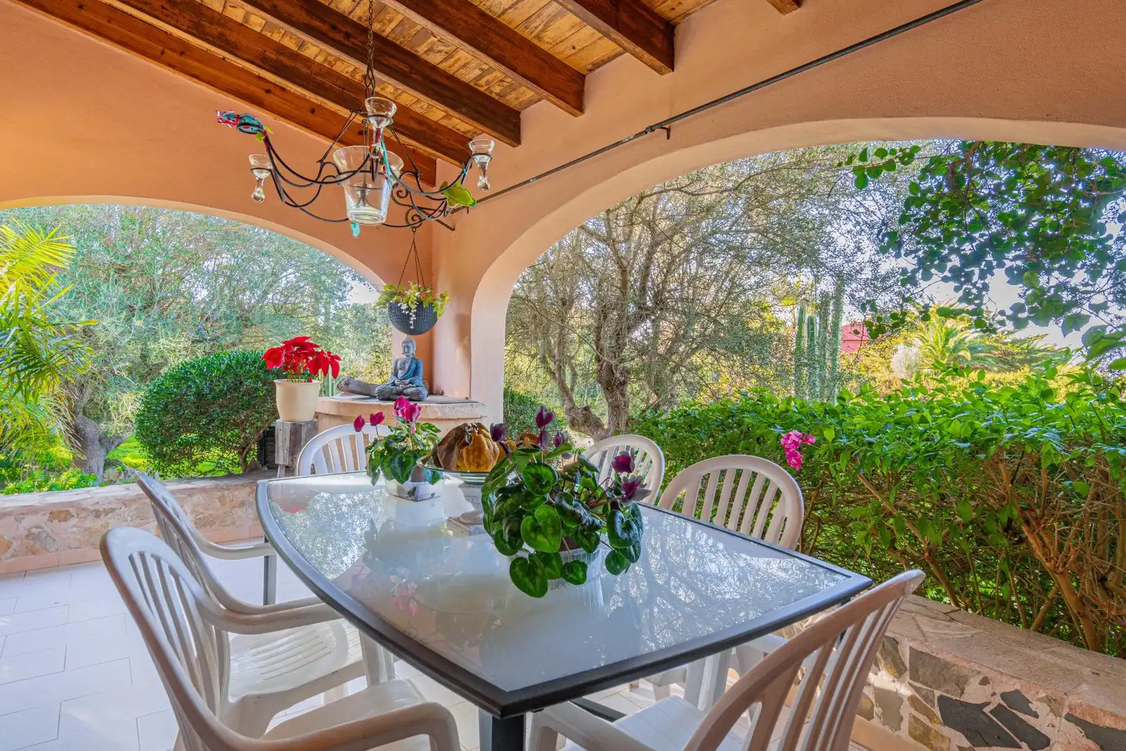 Terrassa de Casa o xalet en venda en Marratxí amb Aire condicionat, Calefacció i Jardí privat