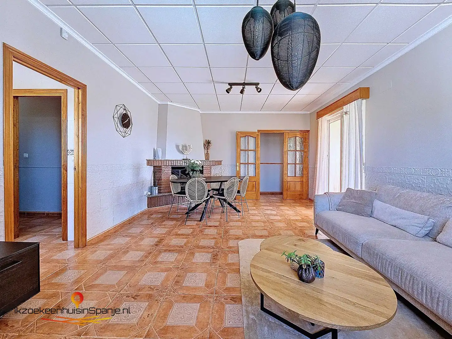 Living room of Houses for sale in Caudete  with Terrace